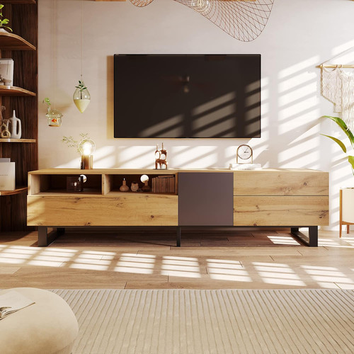 Cabinet 180cm wood grain - cabinet,